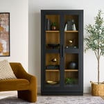 Track Stock of Better Homes & Gardens Ezra Bookcase, Rich Black finish
