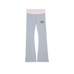 Track Stock of All-Day Cotton™ Foldover Flare Leggings - Limited-Edition Spring Break Grey - XL-Short