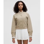 Track Stock of Snap-Front Collegiate Jacket - Sheer Oak - S