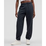 Track Stock of Scuba Mid-Rise Oversized Jogger *Regular - True Navy - XXS
