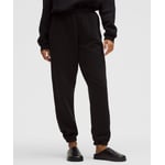 Track Stock of Scuba Mid-Rise Oversized Jogger *Regular - Black - XS