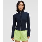 Track Stock of Define Cropped Jacket Nulu - True Navy/Mirror Silver/Mirror Silver