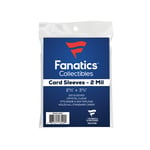 Track Stock of Fanatics Collectibles Soft Sleeves - 100 Count
