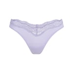 Track Stock of Skims Fits Everybody Lace Dipped Thong - Jupiter - L