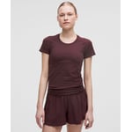 Track Stock of Swiftly Tech Short-Sleeve Shirt 2.0 *Hip Length - Goodnight Plum/Goodnight Plum - 20
