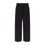 Track Stock of Skims Cotton Fleece Straight Leg Pant  - Onyx