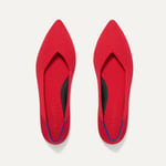 Track Stock of Rothy's The Point Ii - Lollipop Red - 5 - Medium