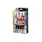 Track Stock of 2024-25 Topps UEFA Chrome Soccer Hanger Box