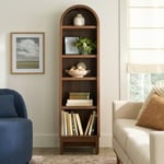 Track Stock of Better Homes & Gardens Juliet Narrow Arch Bookcase - Walnut