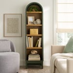 Track Stock of Better Homes & Gardens Juliet Narrow Arch Bookcase - Green