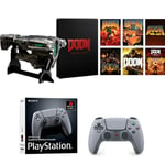 Track Stock of PlayStation 5 DualSense Controller 30th Anniversary Limited Edition Doom Anthology