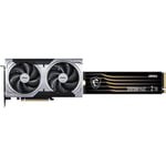 Track Stock of GPU SSD Combo -  MSI RTX 5060 Ti 8G VENTUS 2X PLUS Bundle with  MSI SPATIUM M482 PCIe 4.0