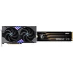 Track Stock of GPU SSD Combo -  MSI RTX 5060 Ti 8G GAMING OC Bundle with  MSI SPATIUM M482 PCIe 4.0 NVMe
