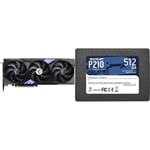 Track Stock of GPU SSD Combo -  MSI RTX 5060 Ti 8G GAMING TRIO OC Bundle with  Patriot Memory P210S512G25