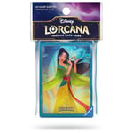 Track Stock of Disney Lorcana Fabled Card Sleeve - Mulan