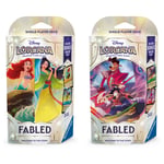 Track Stock of Disney Lorcana Fabled Player Start Deck - Styles May Vary