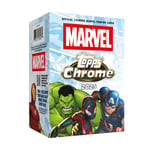 Track Stock of 2025 Marvel Comics Chrome - Value Box