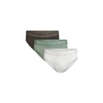 Track Stock of Skims Stretch Mens Brief 3 Pack  - Laurel Multi