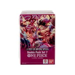 Track Stock of Bandai Trading Card Games One Piece Double Pack 7 - A Fist of Divine Speed