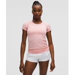 Track Stock of Swiftly Tech Short-Sleeve Shirt 2.0 *Hip Length - Bright Coral/Bright Coral - 8