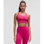 Track Stock of lululemon Energy Longline Bra *Medium Support, B-D Cups - Raspberry coulis - 2