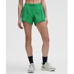 Track Stock of Hotty Hot High-Rise Lined Short 4" - Raceway Green - 12