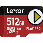 Track Stock of Lexar PLAY PRO microSDXC Express Card - 512GB