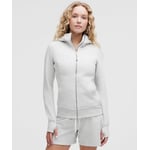 Track Stock of Lululemon Scuba Full-Zip Hoodie - Heathered Core Ultra Light Grey