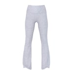 Track Stock of All-Day Cotton™ Foldover Flare Leggings - Medium Heather Grey Halloween - S-Regular