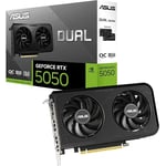 Track Stock of ASUS Dual GeForce RTX 5050 8GB GDDR6 OC Edition (PCIe 5.0, 8GB GDDR6, DLSS 4, HDMI 2.1b, D