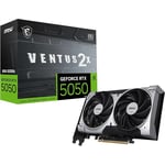 Track Stock of MSI Gaming RTX 5050 8G Ventus 2X OC Graphics Card (8GB GDDR6,128-bit, Extreme Performance: