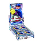 Track Stock of 2025 Topps Chrome Baseball - Hobby Box