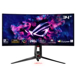 Track Stock of Open Box ASUS 34" 240 Hz OLED UWQHD Curved Gaming Monitor 0.03ms (GTG) NVIDIA G-Sync Curve