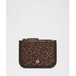 Track Stock of True Identity Card Case - Leopardo Shift Midi Desert Khaki Multi/Night Brown/Gold - ONE SI