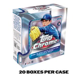 Track Stock of 2025 Topps MLB Chrome Baseball - Mega Box - Sealed Case