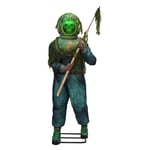 Track Stock of Haunted Living 6-ft Talking Sea Diver Motion Activated Animatronic