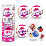 Track Stock of Mini Brands Retro Series 1 Collectible Capsule - 3pk