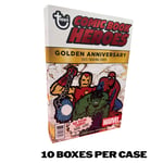 Track Stock of 2025 Marvel Comic Book Heroes 1975 Golden Anniversary - Hobby Box - Sealed Case