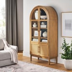 Track Stock of Member's Mark Enzo Storage Cabinet With Rattan Cabinet Doors - Natural