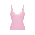 Track Stock of Skims Fits Everybody Lace Push Up Cami  - Bubble Gum Tonal