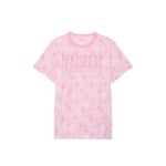 Track Stock of PINK x LoveShackFancy Campus Cotton™ Tee - Beaux Icons - S