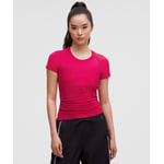 Track Stock of Swiftly Tech Short-Sleeve Shirt 2.0 *Hip Length - Pink Dragonfruit/Pink Dragonfruit - 4