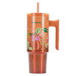 Track Stock of Mickey and Minnie Mouse Icon Pumpkins 30 oz. Starbucks® Tumbler with Handle