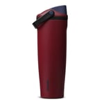 Track Stock of Owala Free Sip Sway - 40oz - Burgundy Bay - Stainless Steel