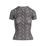Track Stock of Skims Fits Everybody T Shirt  - Shadow Snake Print