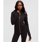 Track Stock of Lululemon Scuba Full-Zip Hoodie - Black/Gold