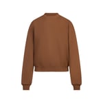 Track Stock of Skims Cotton Fleece Classic Crewneck - Bison - M