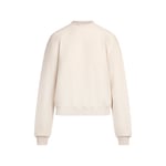 Track Stock of Skims Cotton Fleece Crewneck  - Oatmeal Heather