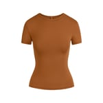 Track Stock of Skims Cotton Jersey T Shirt - Chai - Xs