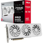Track Stock of Prime Radeon RX 9070 XT White OC Edition Graphics Card (PCIe 5.0, HDMI/DP 2.1, 2.5-Slot De